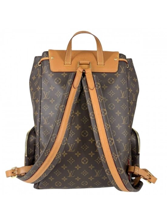 Louis Vuitton Backpack Trio Monogram Canvas Brown Gold main image 10